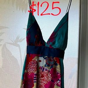 Petite Size Unique Multicolor Dress